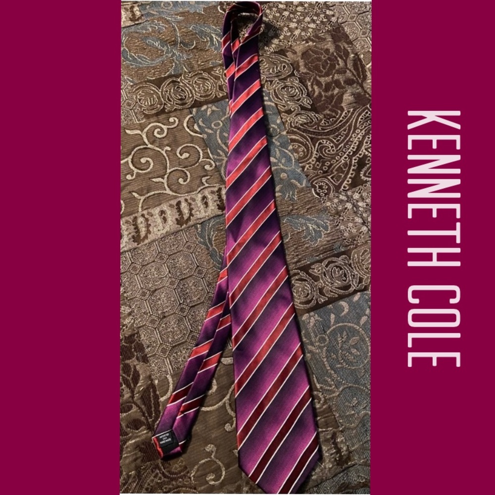 Kenneth Cole men’s tie, imported silk